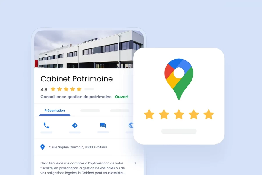 Visibilité locale Google Maps